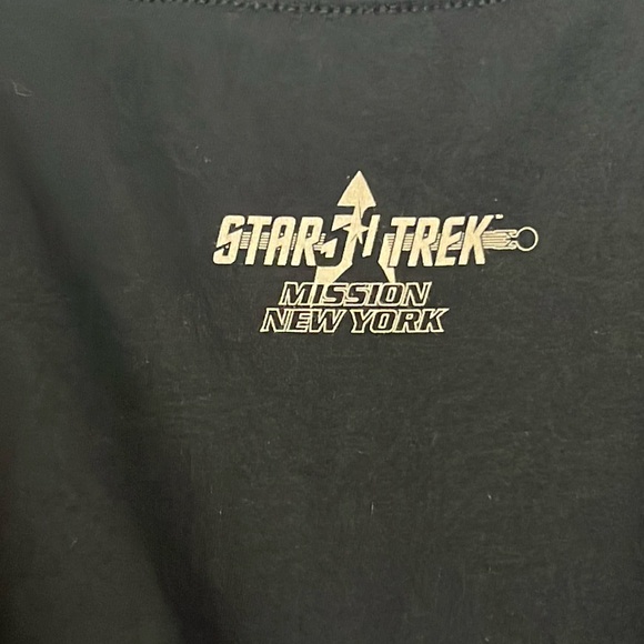 Star Trek Spock Mission New York Men's Short Sleeve Black T-Shirt Size XL New - Picture 6 of 6